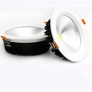 Kommersiella led infällda downlights